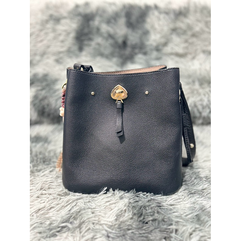 Kate Spade Second, Tas Kate Spade Bekas Hitam, Preloved Hobo Bag