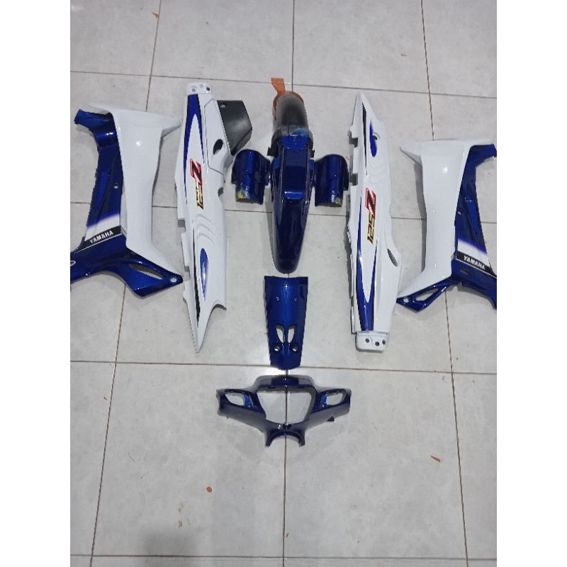 Full set Body Halus Fizr Variasi 125Z PNP Fizr Biru Putih