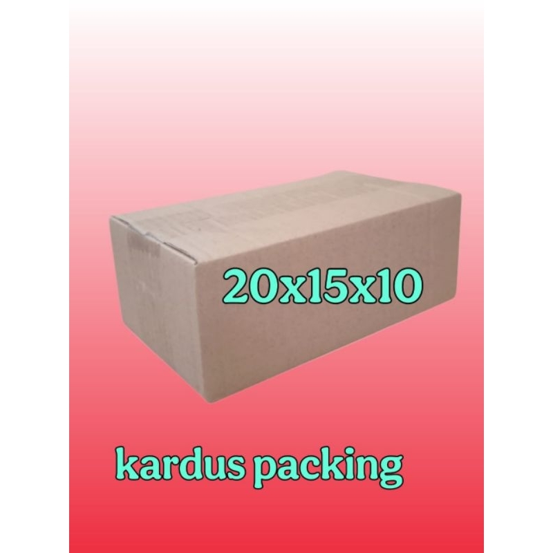 

kardus packing UK 20x15x10 kardus kecil kardus besar