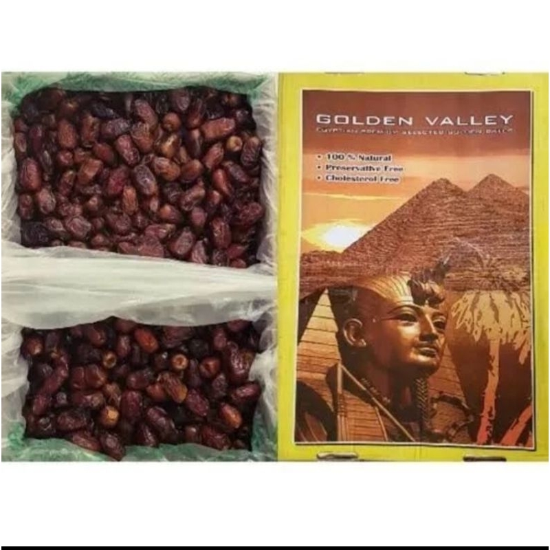

kurma mesir 1 Dus 10kg Golden valley