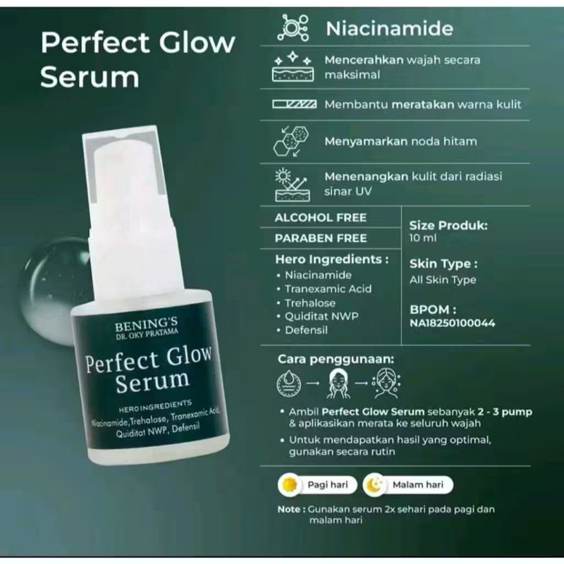 PERFECT GLOWING  BENING'S CLINIC DR OKY PRATAMA
