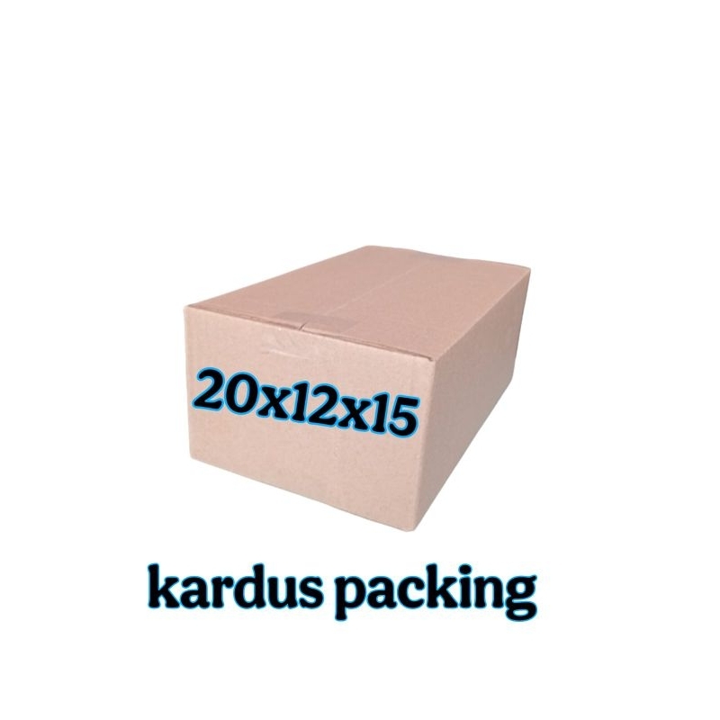 

kardus packing UK 20x12x15 kardus besar kardus kecil