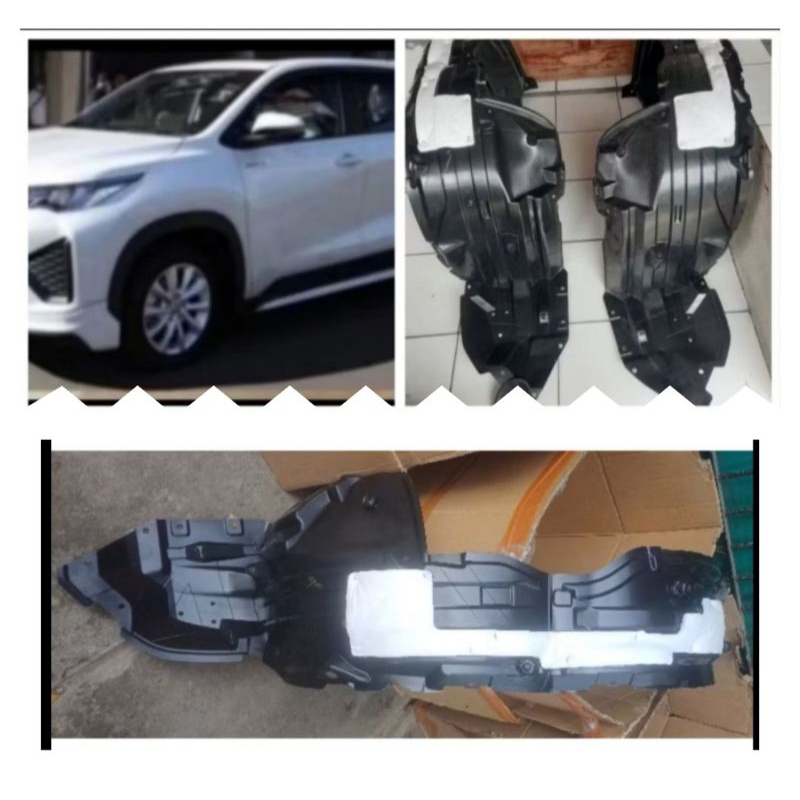 liner fender innova zenix original baru
