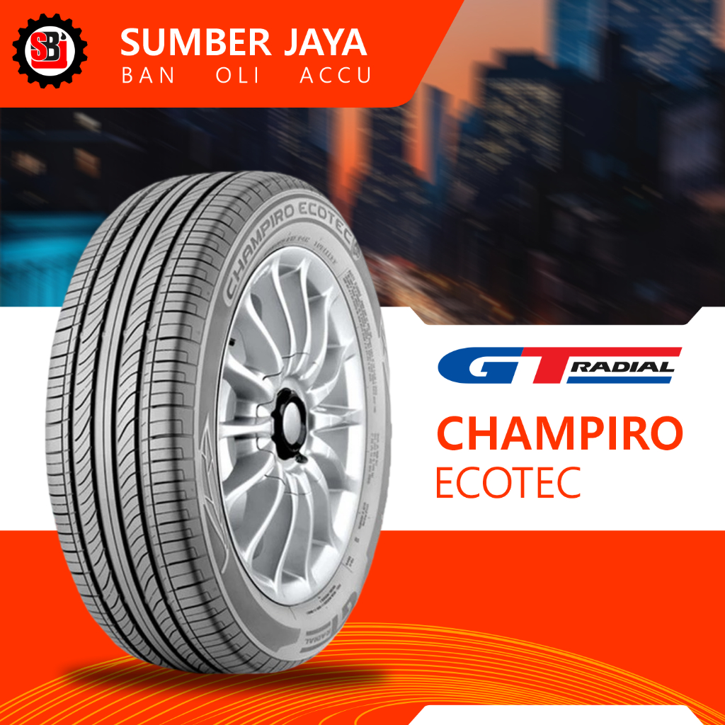 GT Radial Champiro ecotec 185 60 R14 Ban Mobil