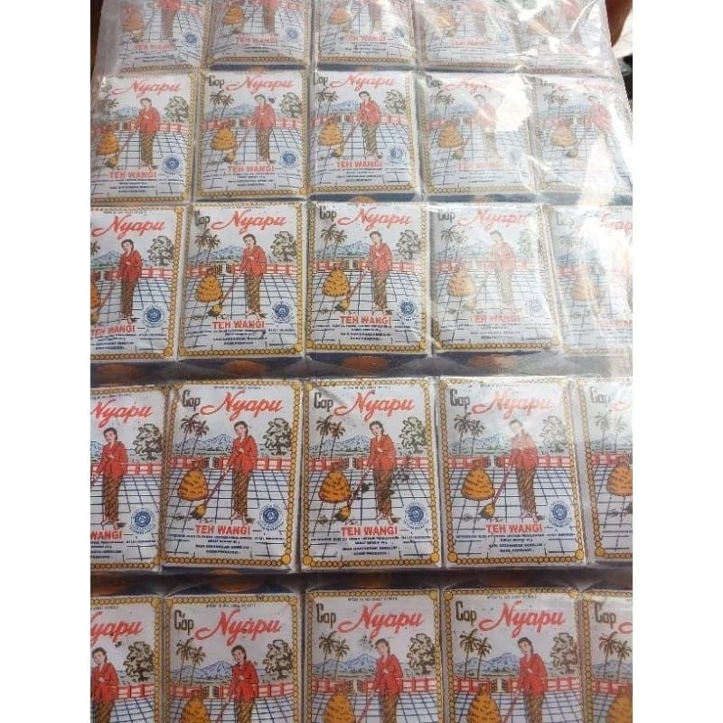 

Teh Tabur Wangi Cap Nyapu 40gram 1Slop(10pcs) |FREE kopi Sachet/PenyedapRasa