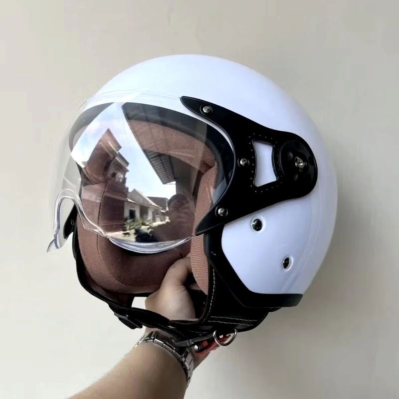 helm BOGO RETRO PILOT PRIA WANITA bogo hijab ORIGINAL NIELS SNI BICA COD