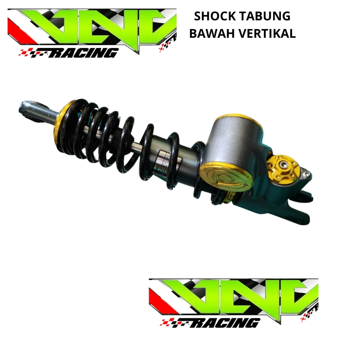 Shock Shockbreaker Tabung Bawah Vertical Matic Model RCB Ukuran 310mm & 330mm Universal Motor Beat M