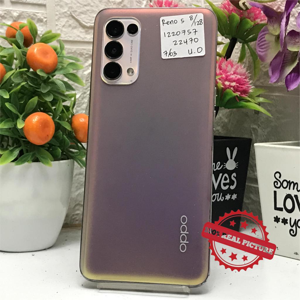 Oppo Reno 5 8/128GB ( 4G ) Bekas Second Original