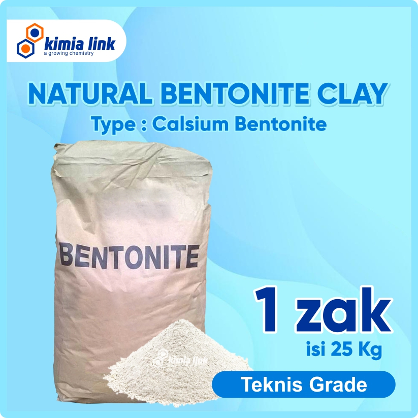 Natural Bentonite Clay (Calsium Bentonite) / Kalsium Bentonit