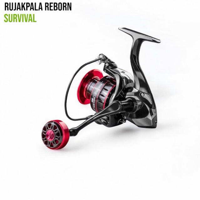 LINNHUE Reel Pancing Spinning Fishing Reel 5.2:1 Gear Ratio 8Kg HK4000 - Red rujakpala fishing