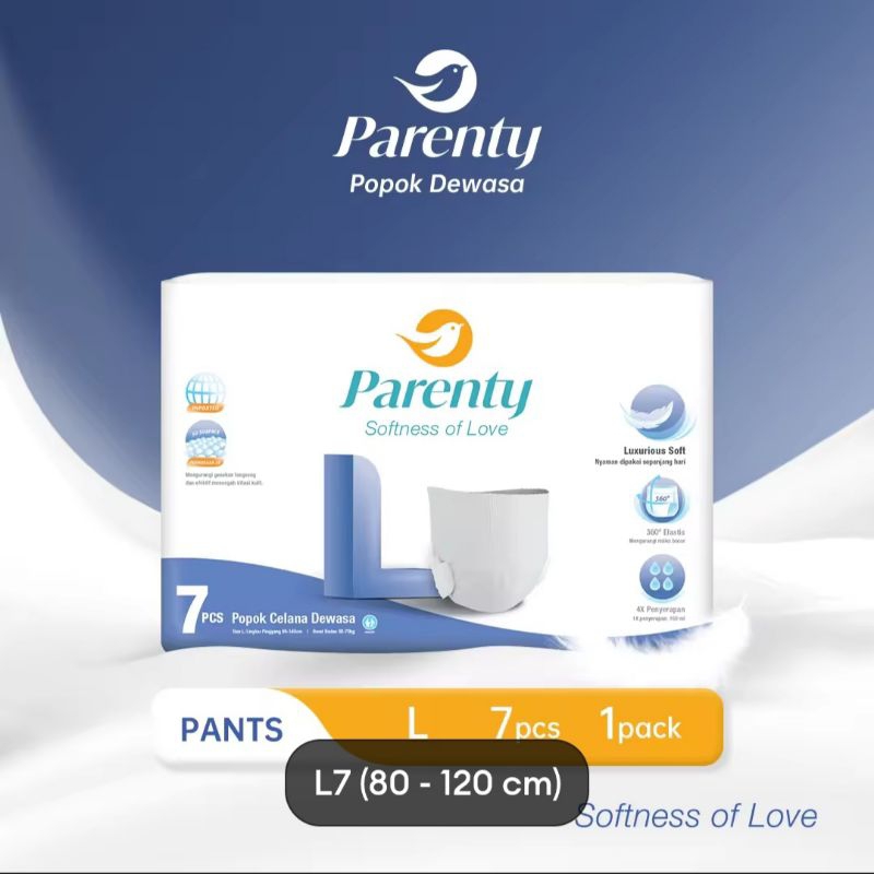 PARENTY Popok Celana Dewasa Soft Diaper Size L