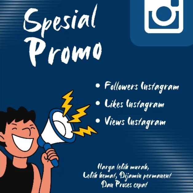 PROMO FOLLLWERS, LIKES & VIEWS IG TERMURAH, TERCEPAT DAN PERMANENT