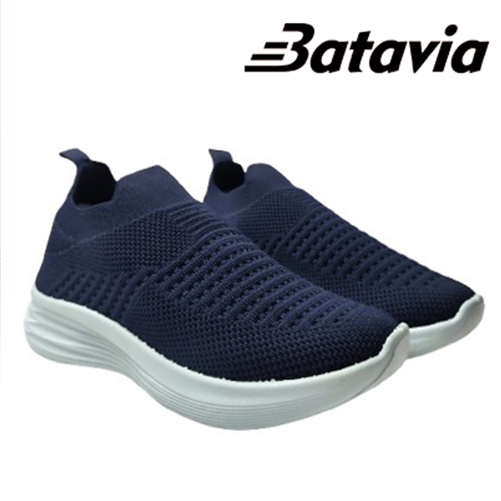 PREMIUM Batavia baru sepatu wanita rajut premium bernapas olahraga bebas biaya kirim Batavia Shoes