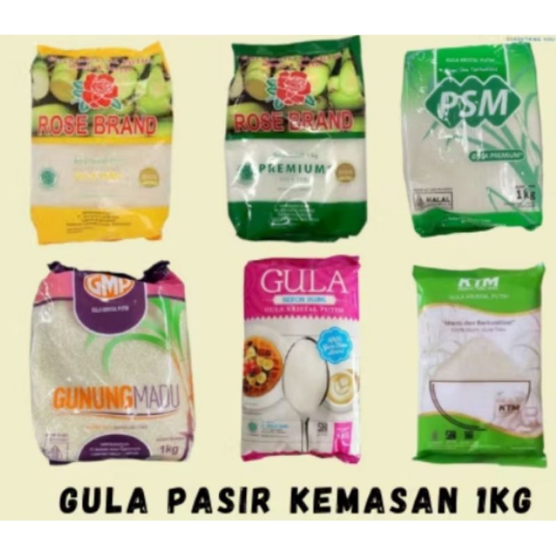 

Gula pasir premium kemasan 1kg