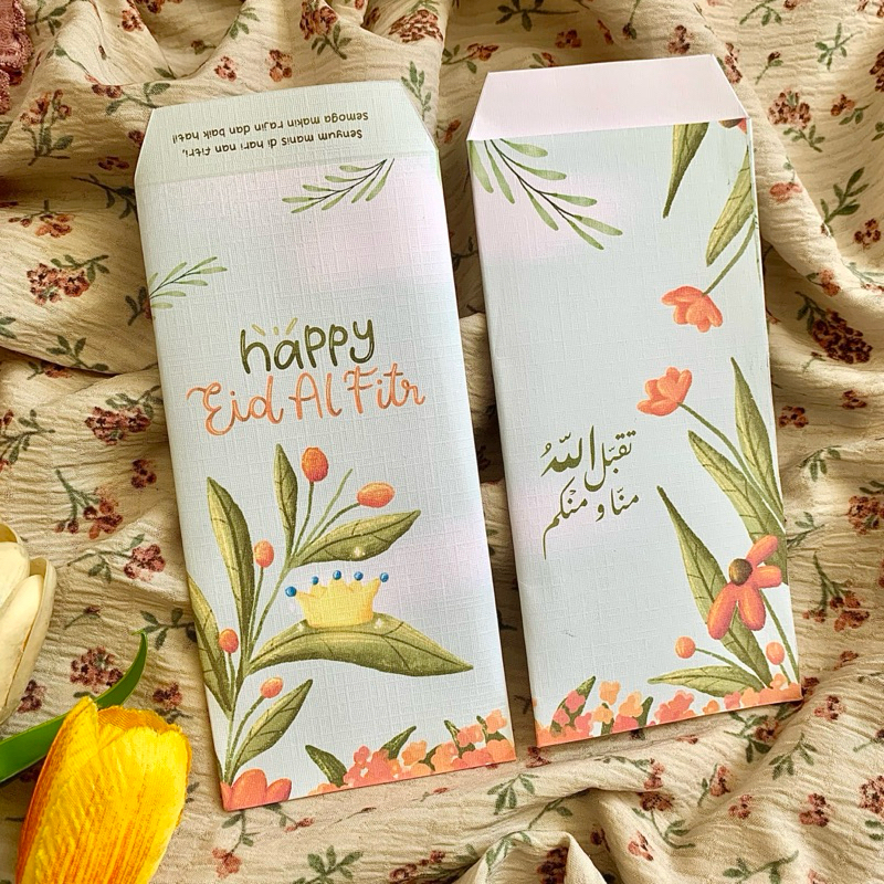 

(Vol. 03) Amplop Lebaran THR Premium Tebal Cute Aesthetic Idul Fitri Angpau Islam Muslimah
