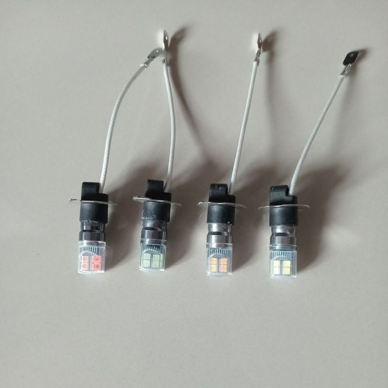 Jayy 12V-24V LED H3 Banyak Pilihan Warna Foglamp