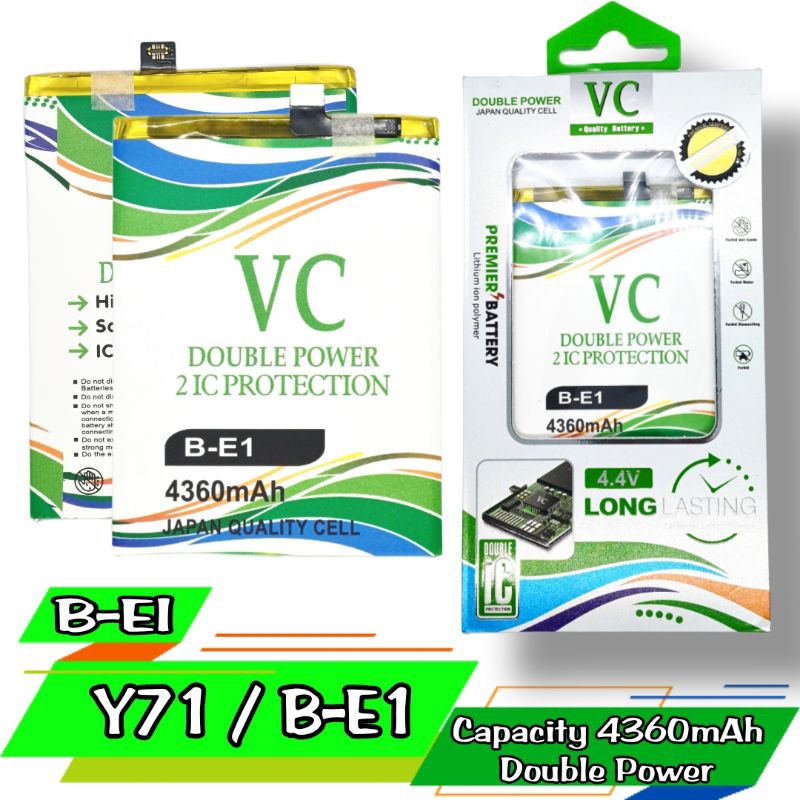 BATERAI VC DOUBLE POWER B-E1/Y71/BE1