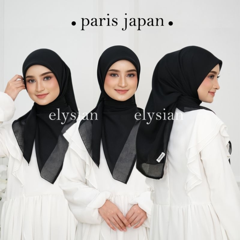 PARIS JAPAN || Hijab Paris Segi Empat