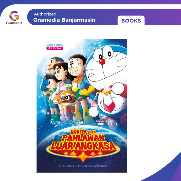 Gramedia Banjarmasin - Doraemon Movie: Nobita dan Pahlawan Luar Angkasa