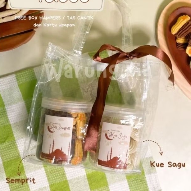 

Hampers Lebaran by Warung Zia (Semprit & Kue Sagu)