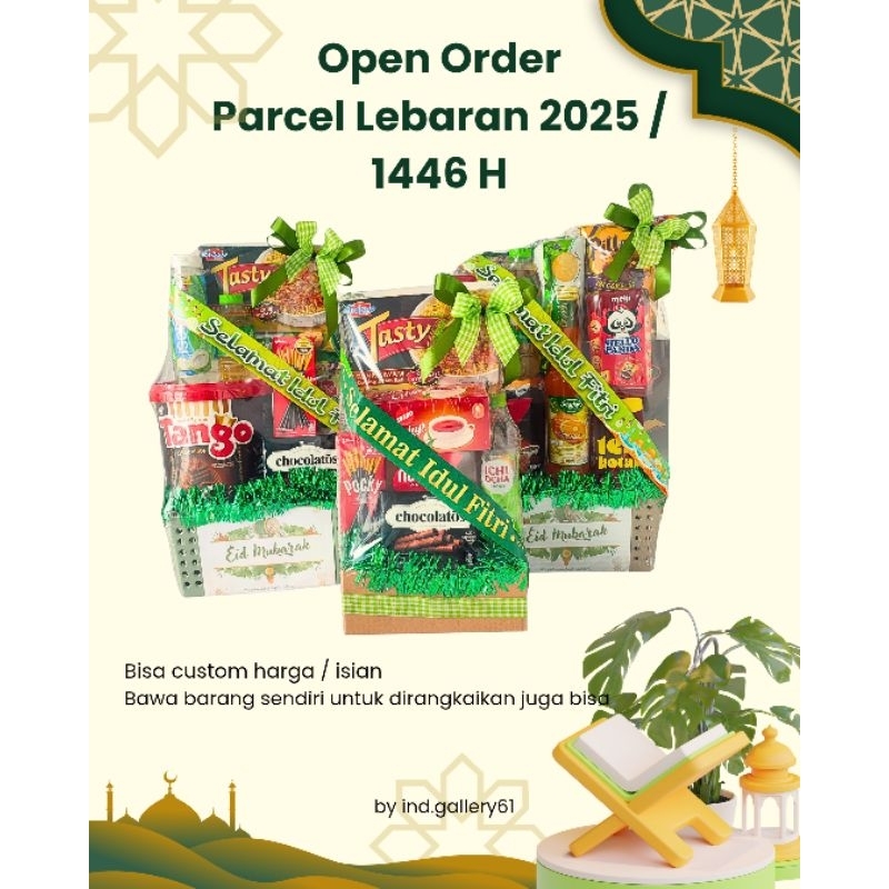 

Parcel lebaran / parcel idul Fitri / hampers kue / parcel kue