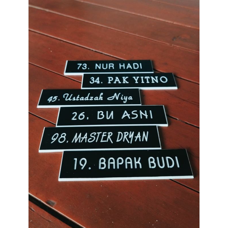 

Nama Dada GRAVIR [5 MENIT JADI]Name Tag