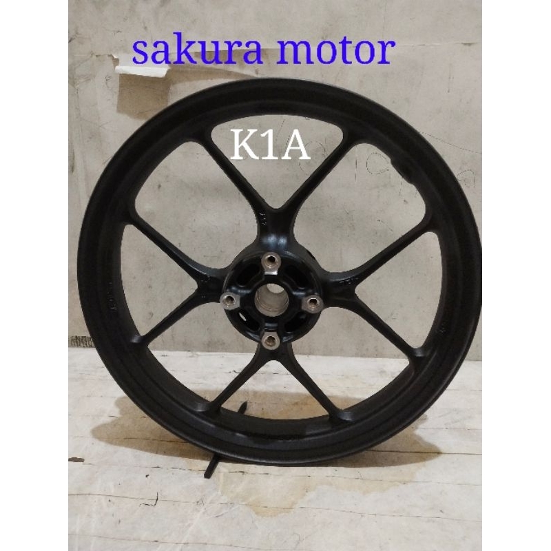 VELG RACING BEAT LED 2020/GENIO BAGIAN DEPAN ORIGINAL HONDA 44601-K1A-N11