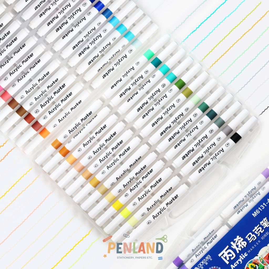 

Spidol Acrylic Maker Isi 48 Warna ADM-M6131-48 PL00008 Bisa COD