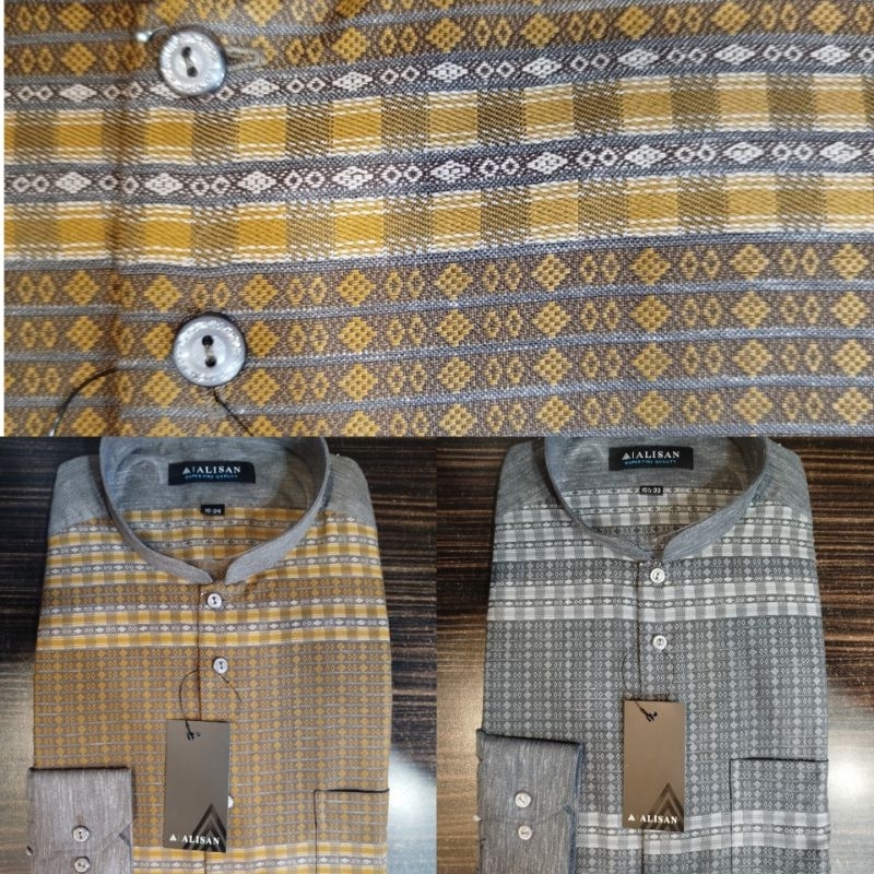 Alisan Koko/Taqwa/Muslim Modern Lengan Panjang