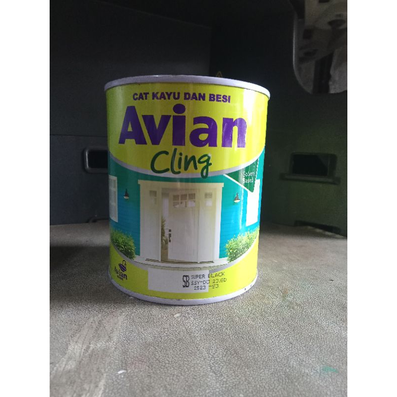 

CAT MINYAK AVIAN SUPER BLACK