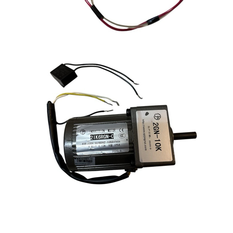 Inductrion motor 2IK6RGN-C 6W 220V 50/60HZ 1350R/min 0.8uf 0.13A IP54