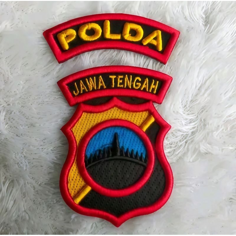 LOGO BORDIR POLDA JATENG
