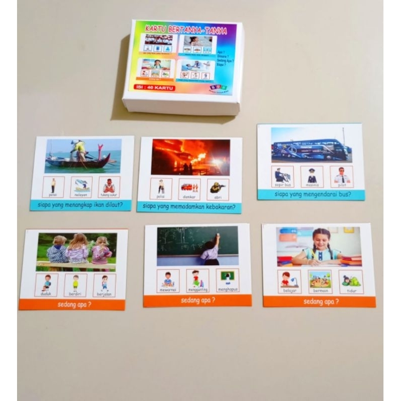 kartu pertanyaan terapi wicara
