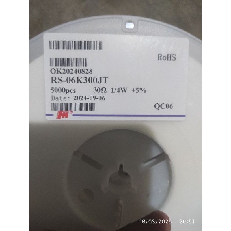 Resistor 30ohm smd