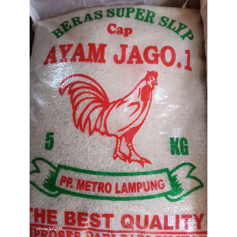 

Beras cap jago 5 kg