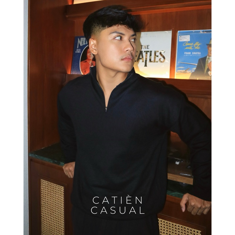 THOMAS LONGSLEEVE KNIT TOP | Sweater Rajut Pria | Atasan Knit Pria