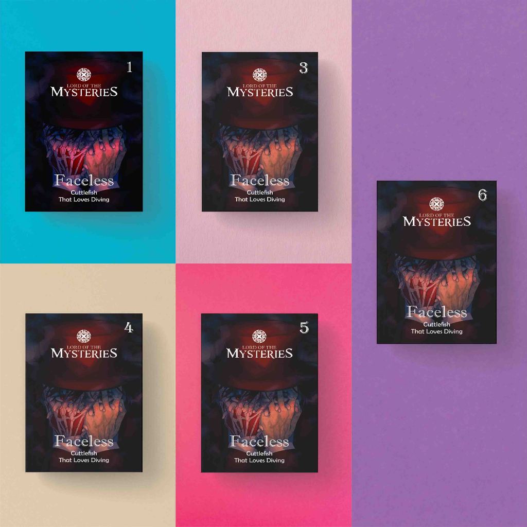 (eng) Novel Faceless Vol 1-5 Lord of the Mysteries Ai Qianshui de Wuzei