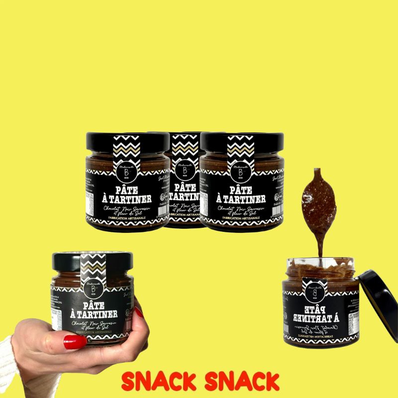 

[100% ORI EU] Pate A Tartiner Chocolat Noir Sarrasin & Fleur De Sel