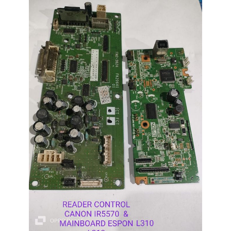 MAINBOARD/MESIN PRINTER ESPON+READER CONTROL/MESIN FOTOCOPY CANON BEKAS COPOTAN