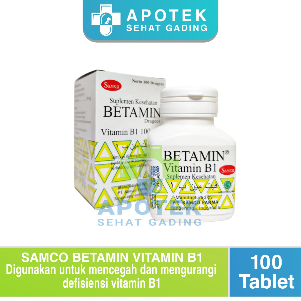 Betamin vitamin B1 100mg (SAMCO)