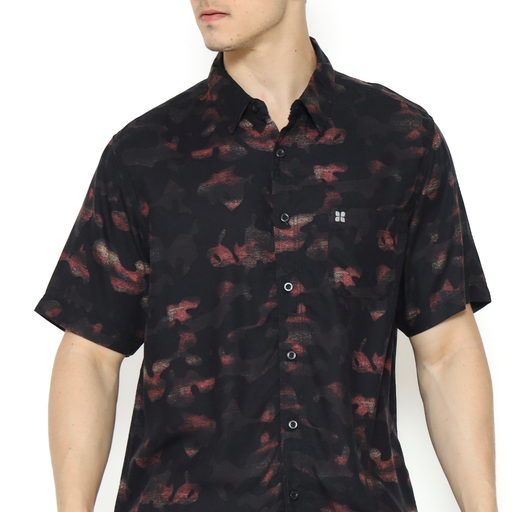 Insight kemeja lengan pendek Pria Magmarion Men Shirt Planet Surf