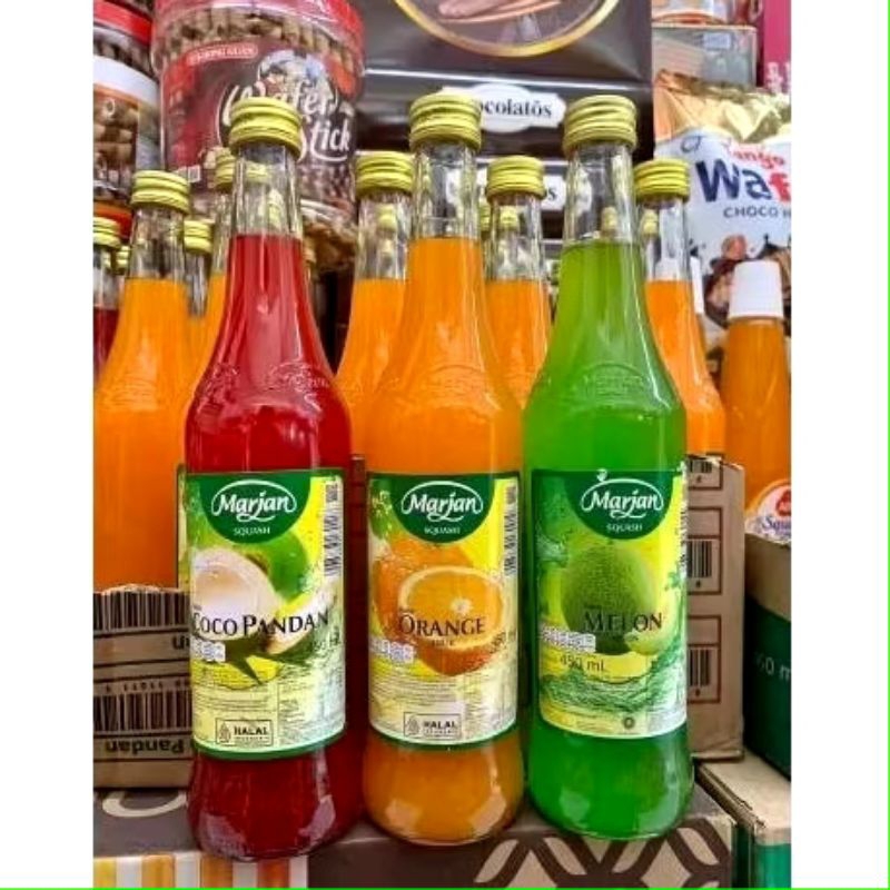 

SIRUP MARJAN SQUASH 1 DUS 12 PCS 450 ML