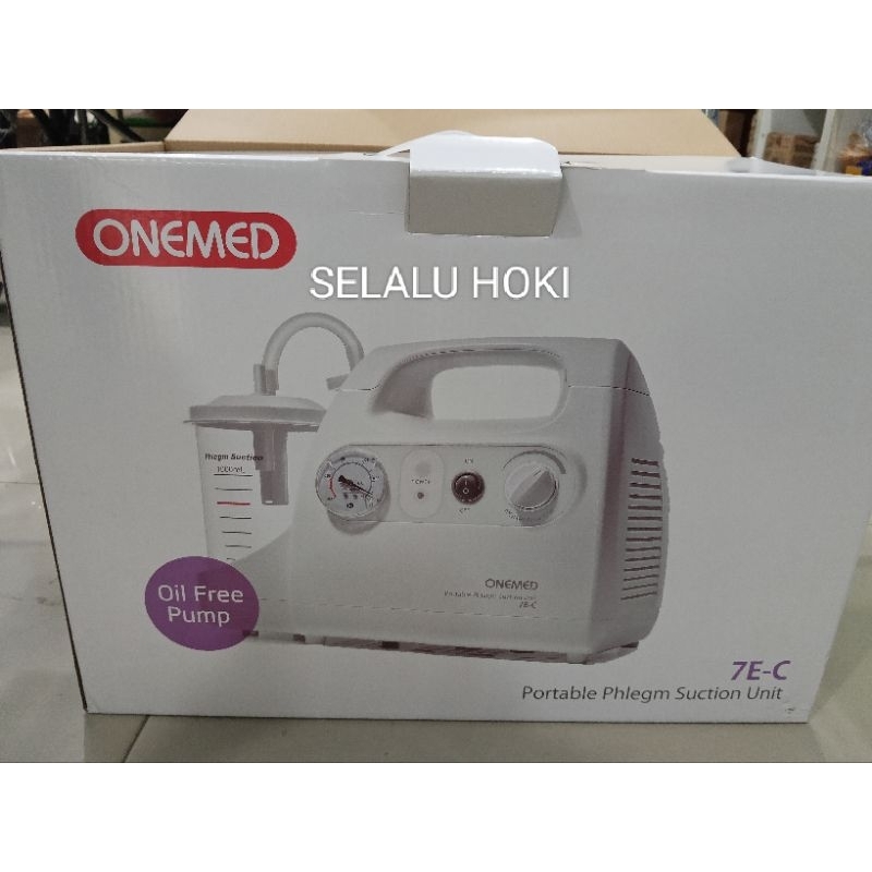 Suction Portable Pump Dewasa Onemed 7E-C/Alat Sedot Dahak Dewasa