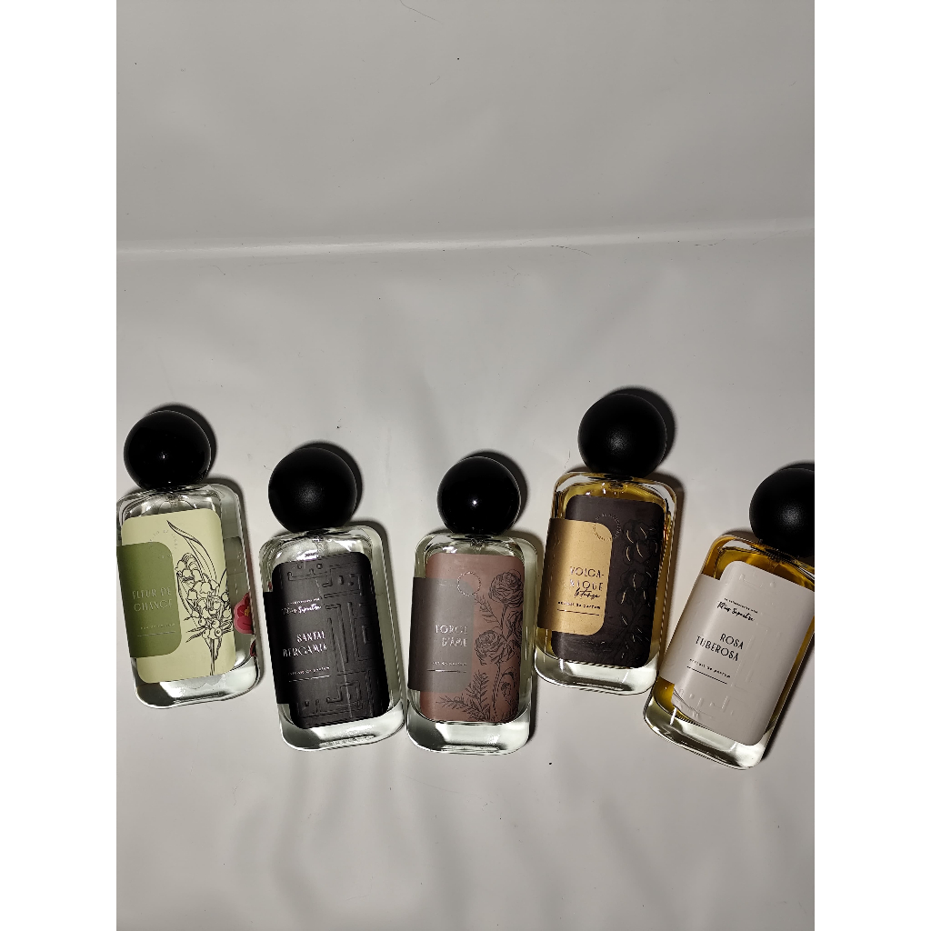 Decant share Parfum Etre - fleur de chance santal bergamia force d'ame volcanique intense rosa tuber