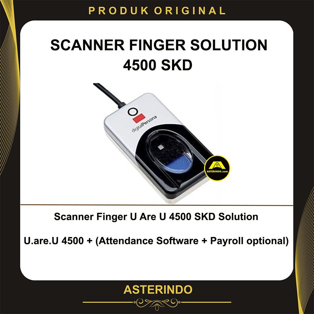 Scanner Finger Print Solution U Are U 4500 SKD FingerPrint Absensi
