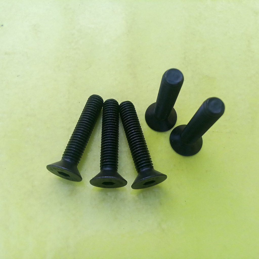 BAUT L VERSENG M8 X 50 BAJA / BAUT 13 KUNCI L5 / L 5 / BAUT JF L M8 / BAUT L M8 X 50 VERSENG / BAUT 