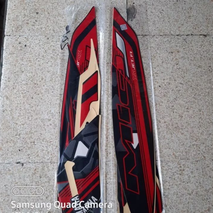 STRIPING LIST STIKER YAMAHA MIO J TAHUN 2014 STIKER MIO J 2014 READY STOK