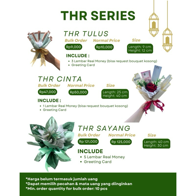 

[READY] THR BUKET ANGPAO LEBARAN RAMADHAN SURABAYA BUNGA LEBARAN