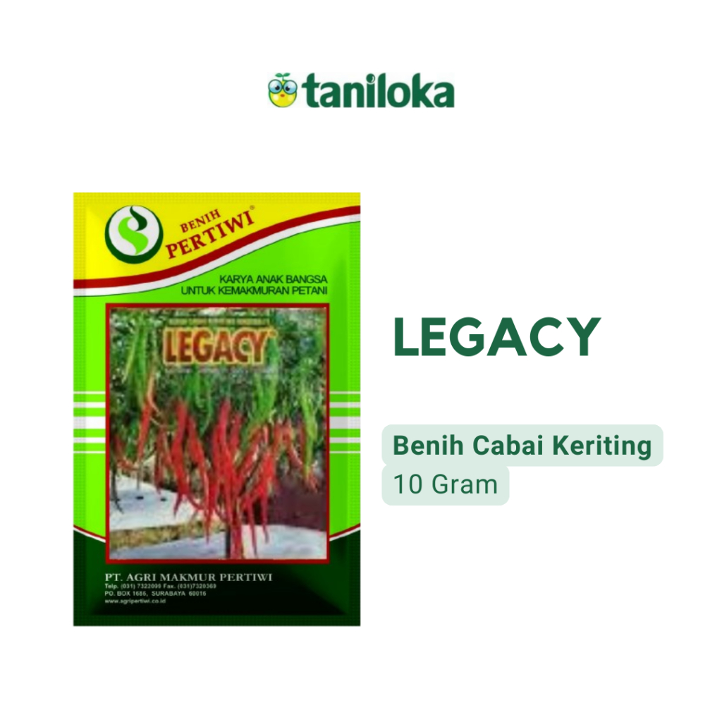 Benih Pertiwi - Benih Cabai Keriting Legacy (10 Gram)