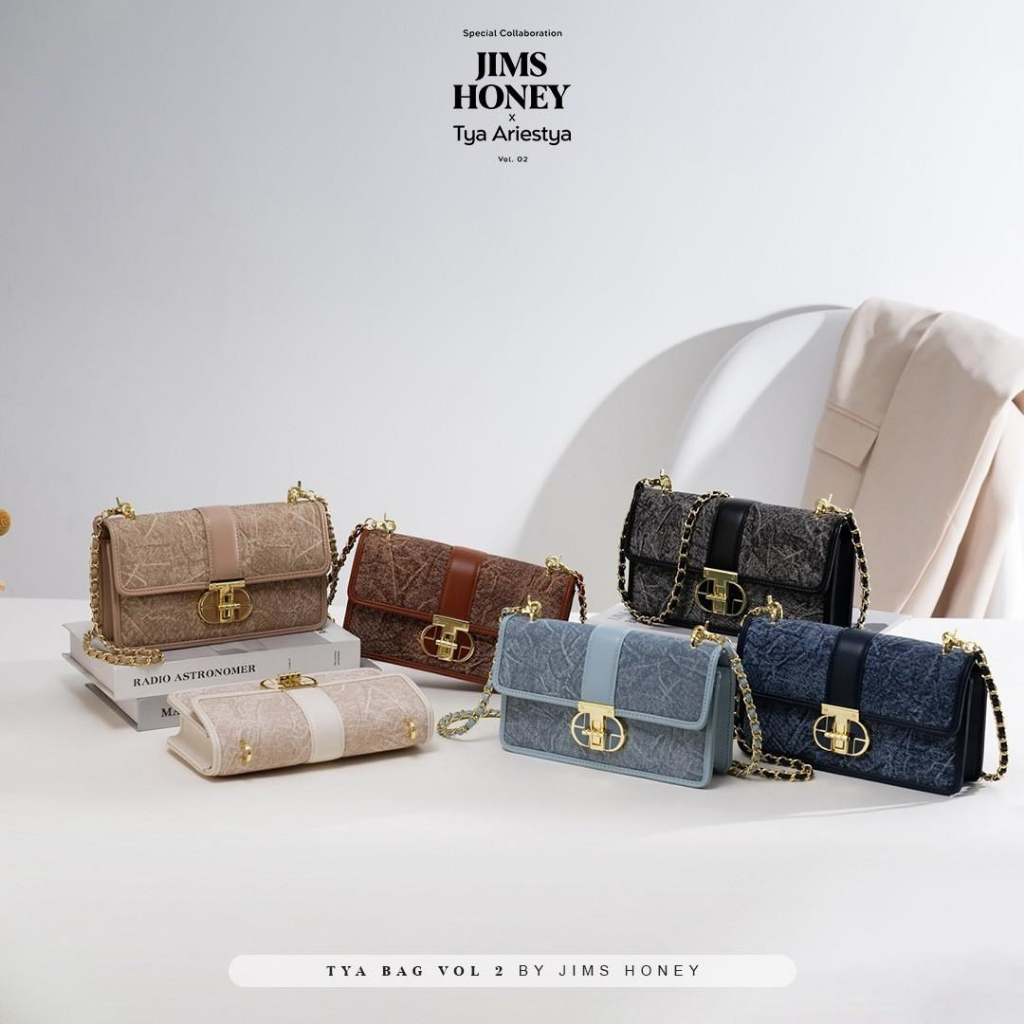 JIMS HONEY FOREVER TYA BAG VOL 2 Tas Selempang dan Bahu Wanita Slingbag Cewek Jimshoney Trendy Elegan